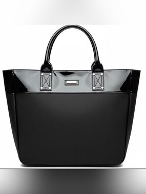 VERSACE PARFUM JUMBO SATCHELL HANDBAG TOTE WOMEN BAG